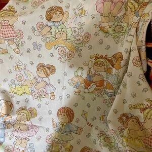 Rare vintage cabbage patch kids bed sheets